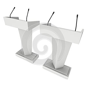 3d Speaker Podium