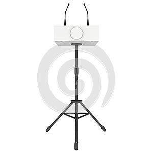 3d Speaker Podium on Tripod