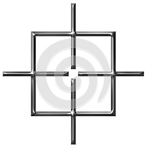 3D Square Target