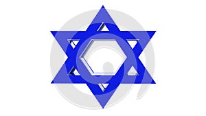 3D Star of David