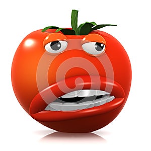 3d Strange tomato
