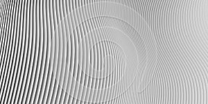 3D striped white background