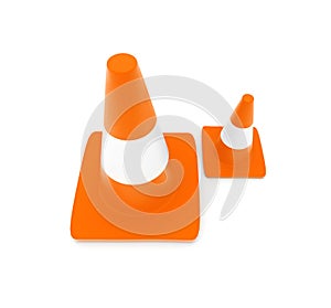 3d traffic cones concept