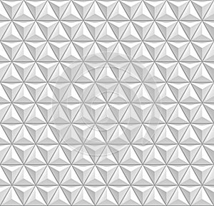 3d triangles seamless pattern ornament