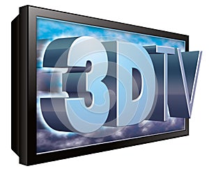 3D TV or 3DTV Television