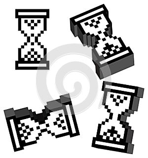 3D Vector Clock Cursor