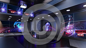 3D Virtual TV Studio News