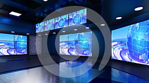 3D Virtual TV Studio News