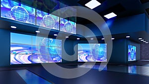 3D Virtual TV Studio News