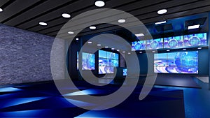 3D Virtual TV Studio News