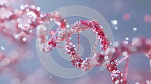 3D Visual DNA Helix – Driving Medical Research, Genetical Biology, Scientific Visualization, Ancestry, and Genetic Science