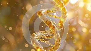 3D Visual DNA Helix – Unraveling Medical Research, Genetical Biology, Ancestry, and the Wonders of Scientific Visualization