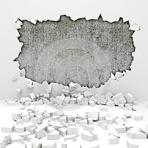 3d wall destruction