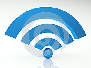 3d Wifi icon