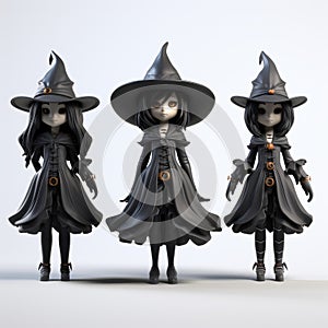 3d Witch Characters For 3ds Max Jasmine Becket-griffith Style