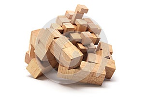 3D Wooden Puzzle