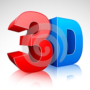 3D Word Symbol