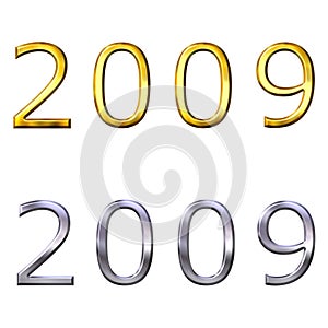 3d year of 2009 in gold and silver