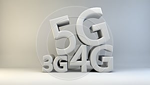 3G 4G 5G background