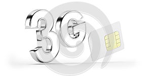 3G SIM card photo