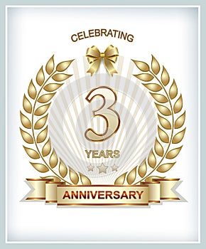 3th Anniversary