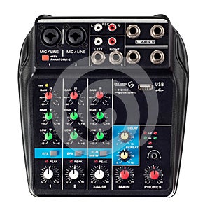 4 Channel Music Mixer