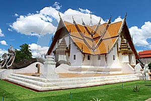 4 directions church in Thai style