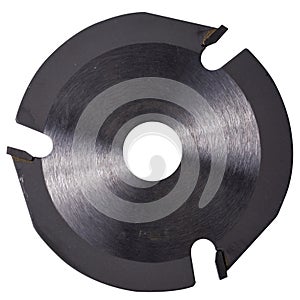 4 inch circular saw blade for wood on white background