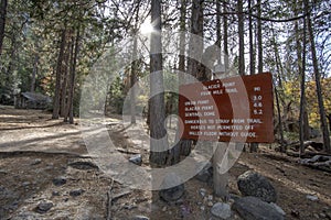 4 Mile Trail Sign Post
