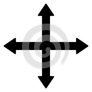 4-way arrows, pointers, cursors shapes