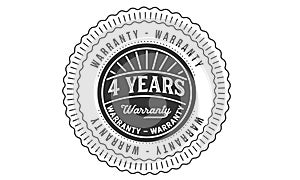 4 years warranty design vintage,best stamp collection