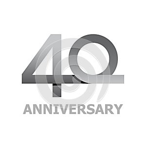 40 years anniversary number