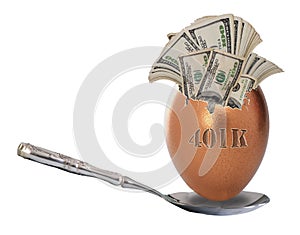 401k retirement nest egg