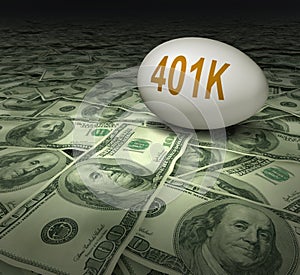 401k retirement savings dollars financial