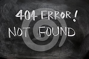 404 error of not found photo