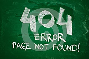 404 error, page not found