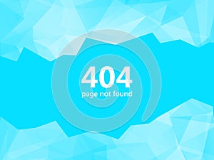 404 error page not found illustration of abstract creative vinta