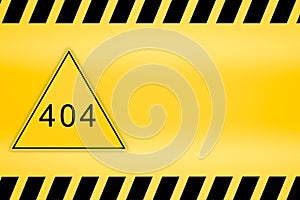 404 Not found error sign caution lines  backgrounds