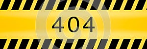 404 Not found error sign caution lines  backgrounds