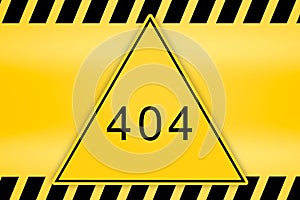 404 Not found error sign caution lines  backgrounds