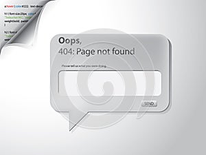 404 Page not found