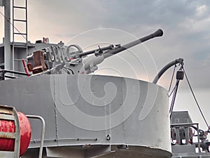40mm AA gun of a LCT  in Charleston, West Virginia USA