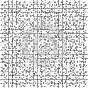 The 441 Grey Outline. Jigsaw Puzzle of Banner.