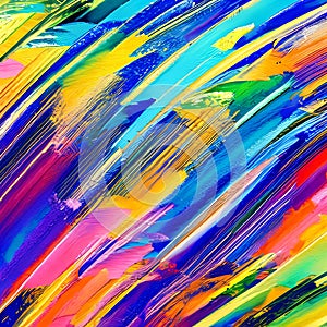 463 Abstract Watercolor Strokes: An artistic and expressive background featuring abstract watercolor strokes in vibrant and blen