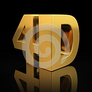4D letters