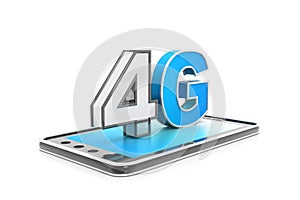 4g high speed internet concept