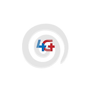 4G LTE logo icon