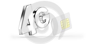 4G SIM card photo