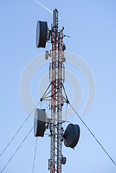 4g smart mobile telephone radio network antenna tower