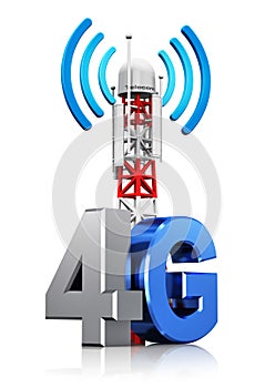 4G wireless communication concept